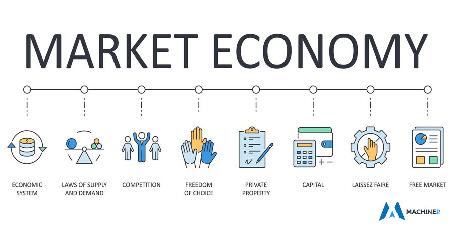 Economic system market determined owned