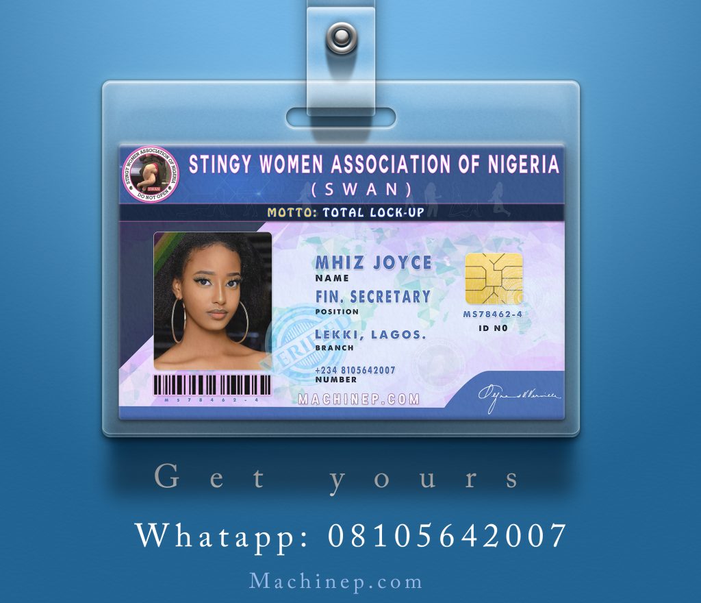 SWAN Official ID Card designed by machinep graphics at machinep.com Pereere Smart